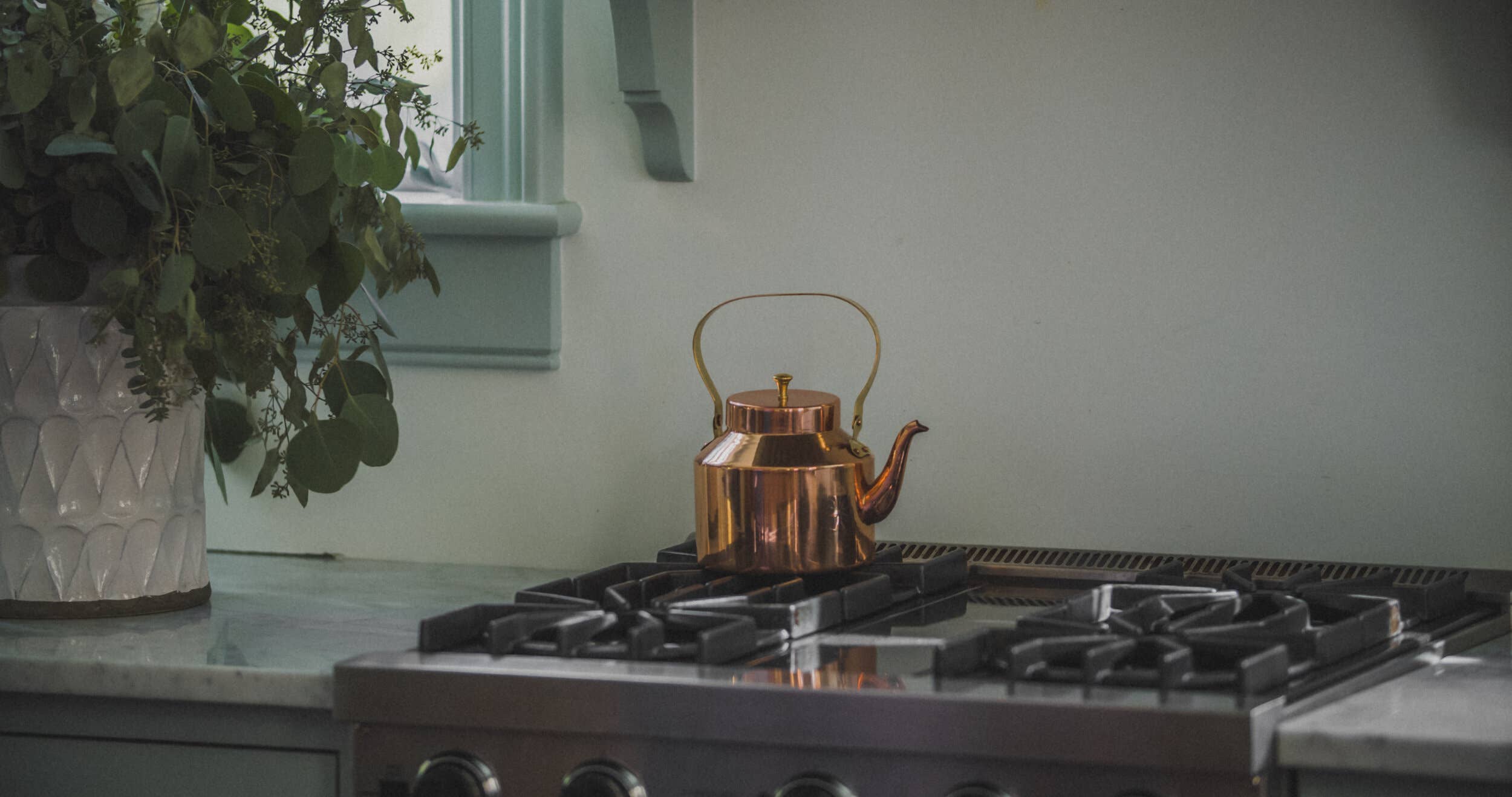 English Copper Tea Kettle - Thumbnail 5