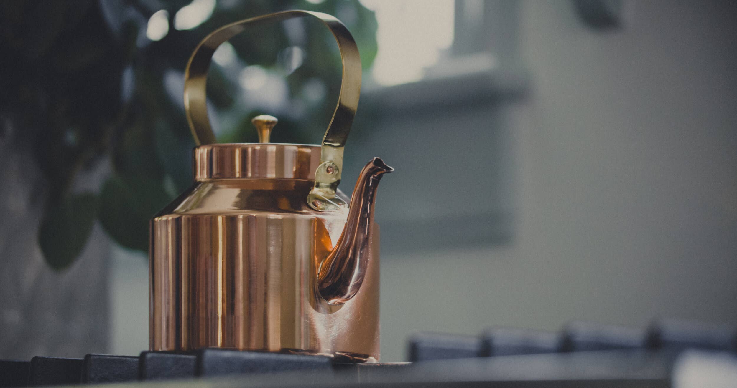 English Copper Tea Kettle - Thumbnail 2